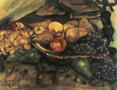 Natura morta con frutta da Lovis Corinth